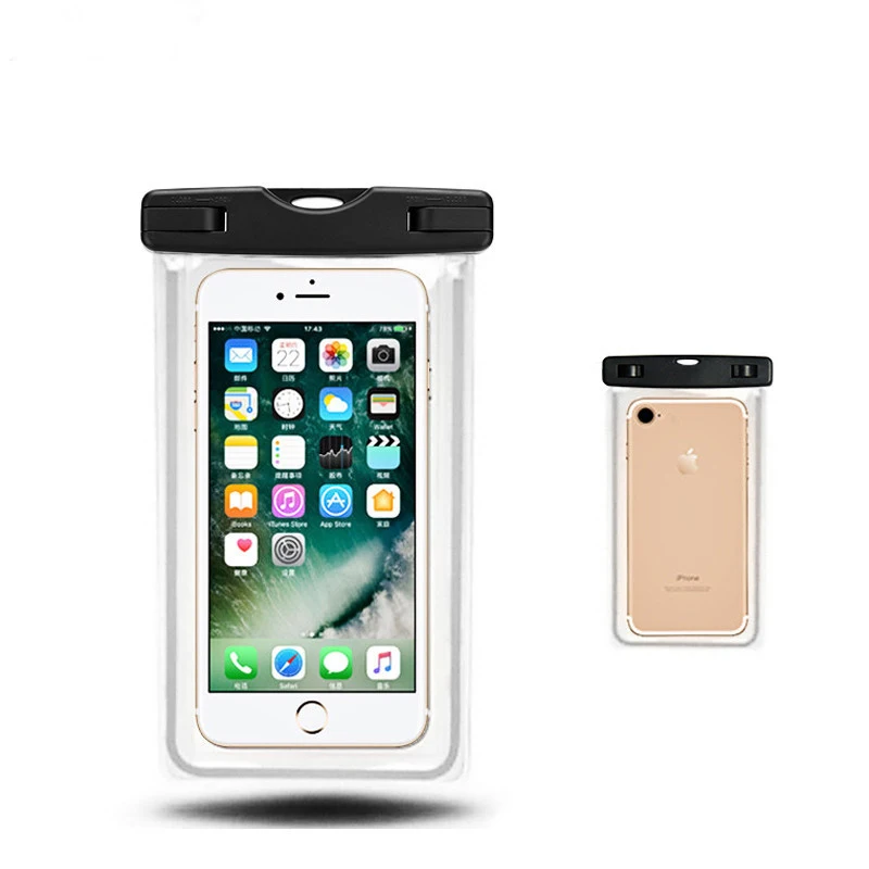 Universal Waterproof Mobile Phone Case For Phone Clear Pvc Sealed Underwater Cell Swimming Pouch Cover Custom Waterproof Bag