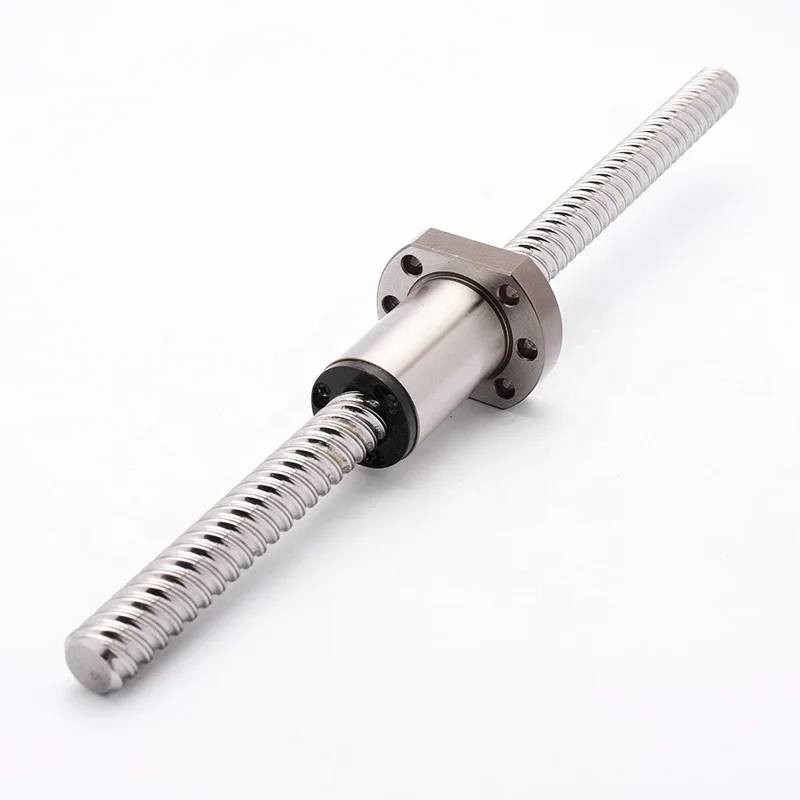 Good quality Low noise high speed C7 GRADE end machining SFS1205-4040 ball screw for machine tool