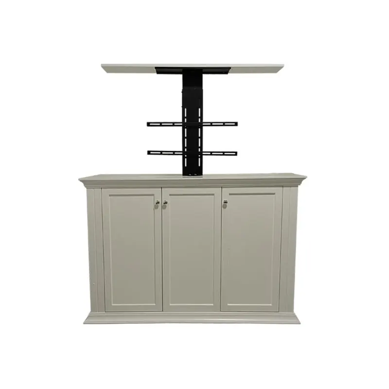 Junnan 30-75 inch TV lifter with cabinet for home tv lcd monitor bed lift motorized underbed tv lift