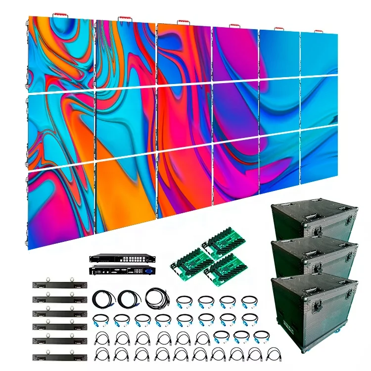 Led Video Wall Display P2.6 P2.9 P3.9 P4.8 P5 Pantalla Led Rental Display Screen Panel Stage Events Background Led Screen