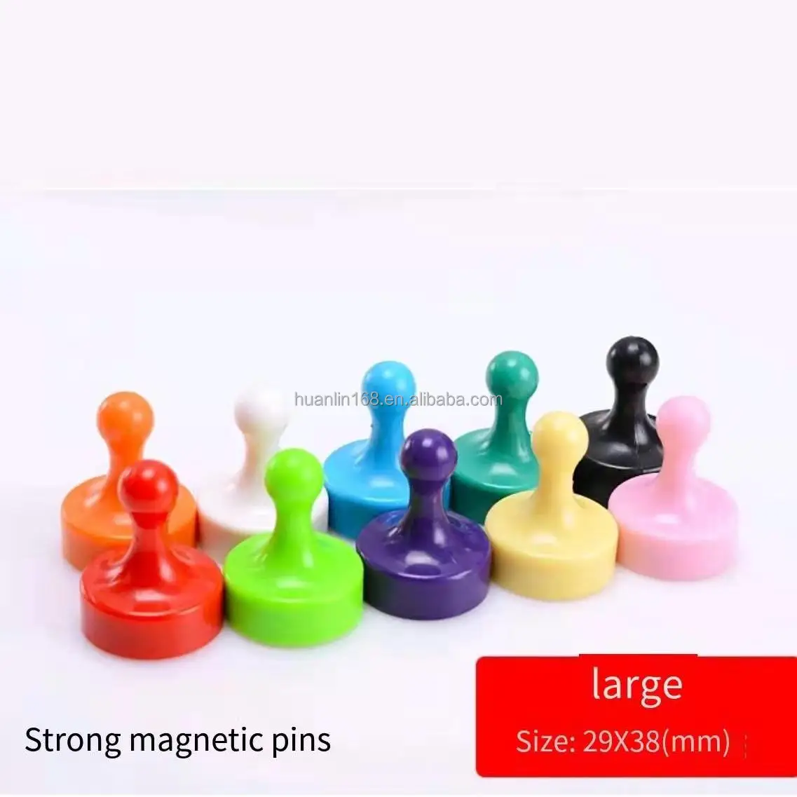 Colorful Push Pin Office Super Strong Factory Price Rare Earth Permanent Neodymium Round Plastic Pushpin Magnet Ndfeb Thumbtack