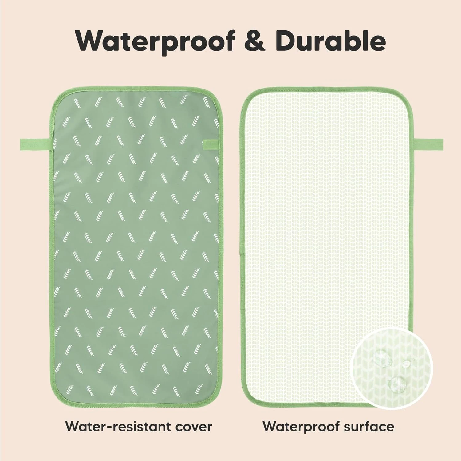 Waterproof Foldable Baby Changing Mat Travel Diaper Changing Station Diaper Mat Portable Diaper Changing Pad