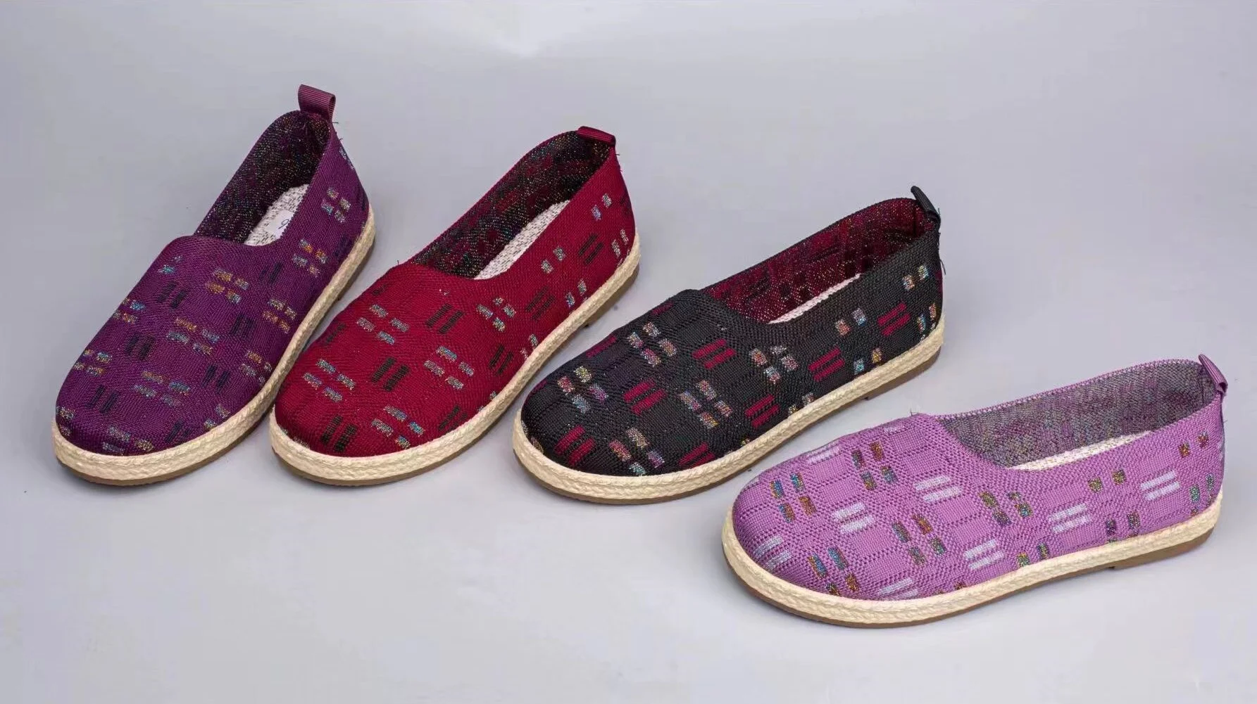 New Trend Flat Shoes Breathable Floral Sneakers Classic Casual Shoes for Ladies Women