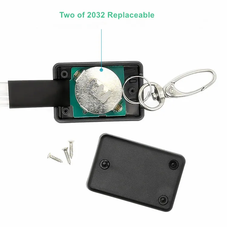 Hot Promotional Gifts LED Flag Flashing Lanyards Custom Light up Lanyard with Safety