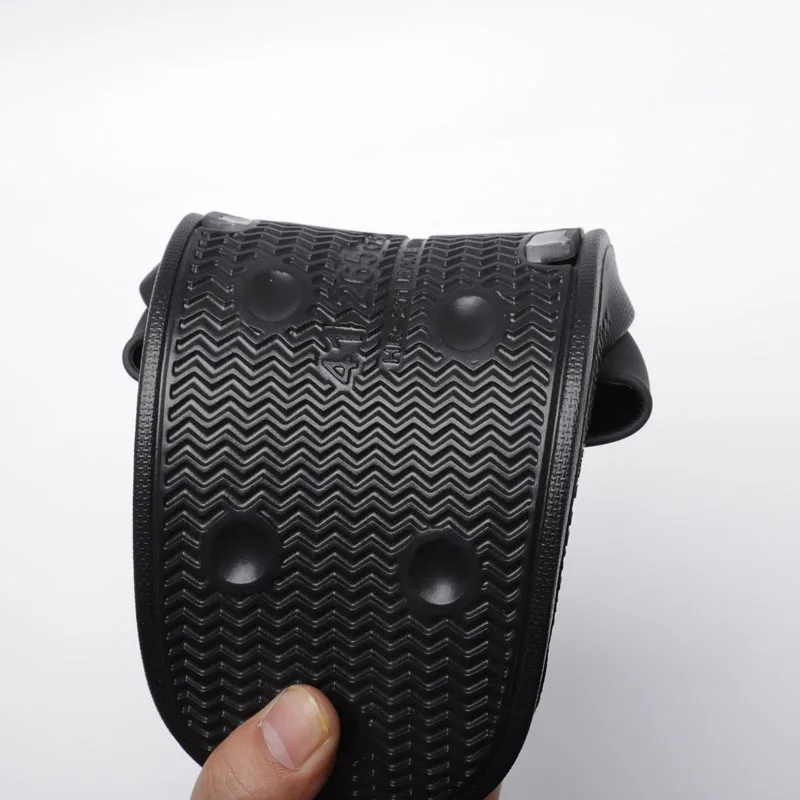 OEM/ODM man casual indoor cheap EVA slides custom logo PVC upper sandals wholesale yezzys slide for mens