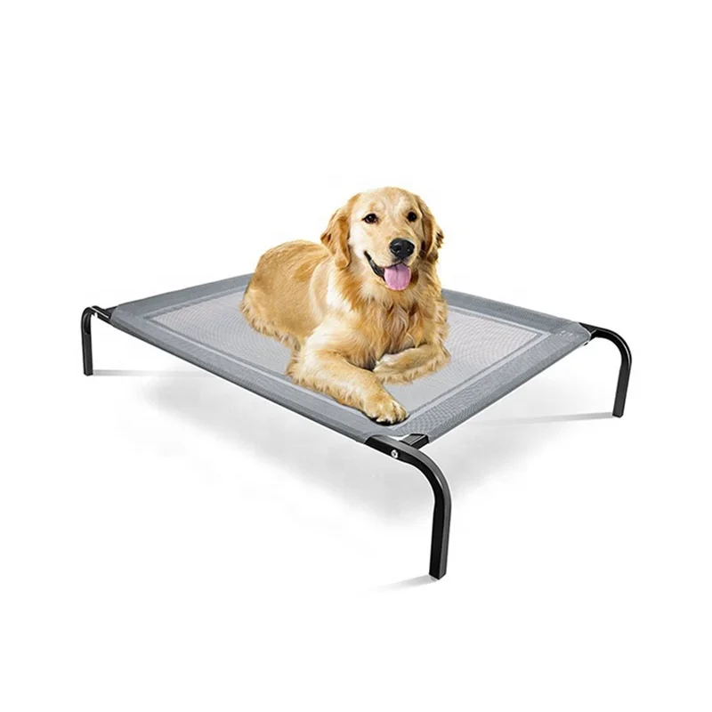 
Elevated Pet Bed for Large Dogs Waterproof Raised Cooling Bed Outdoor 