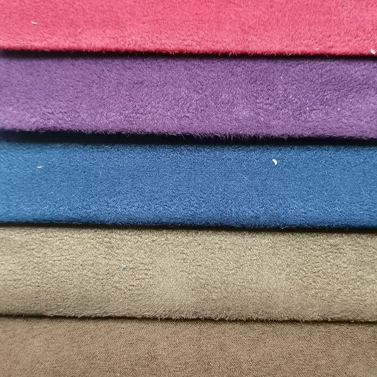 China Microsuede Upholstery Fabric Suede fabric velvet upholstery Suede Sofa Fabric