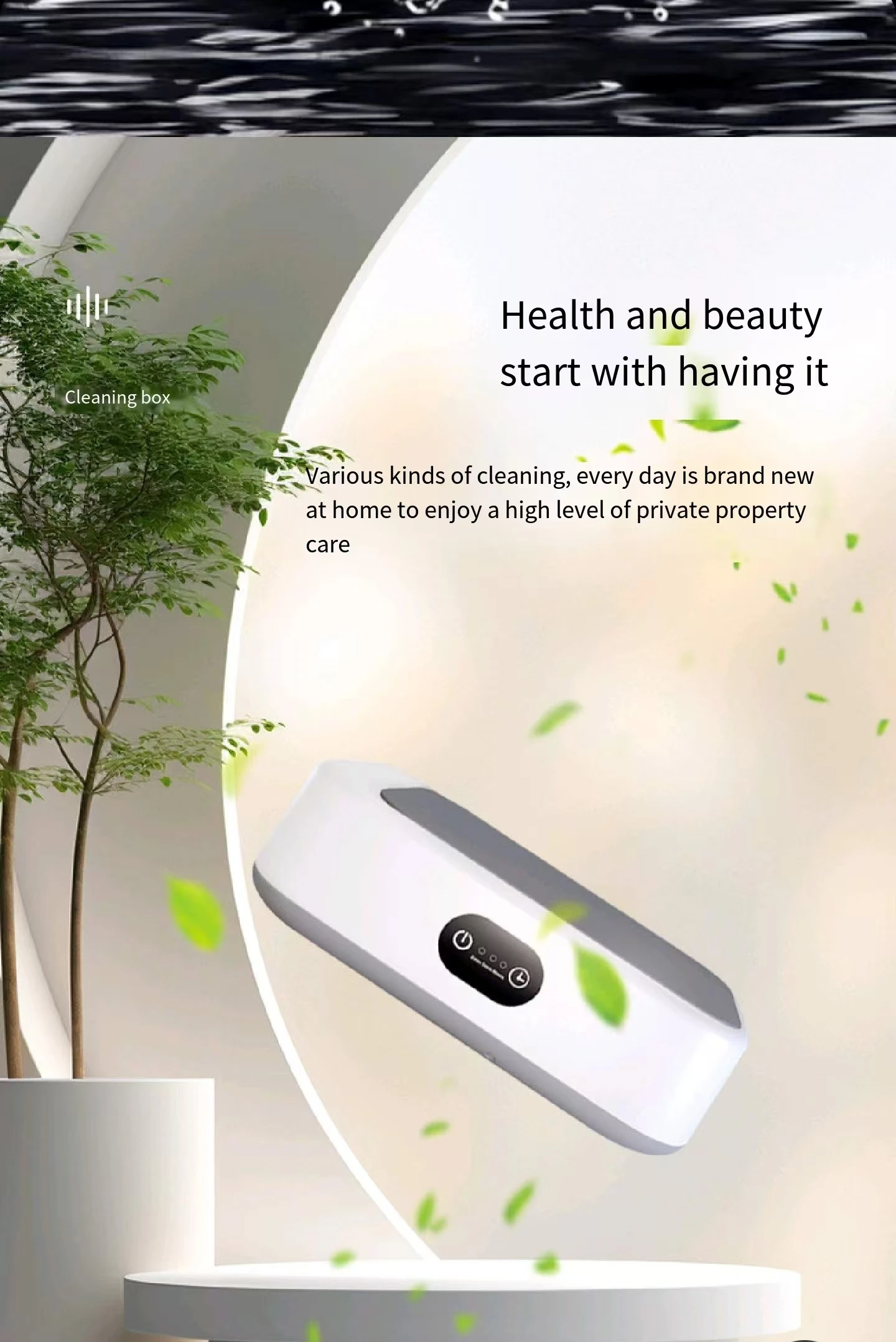 Ultrasonic cleaning machine Ultrasonic frequency 49kHz multi-functional timing stainless steel  ultrasonic cleaners