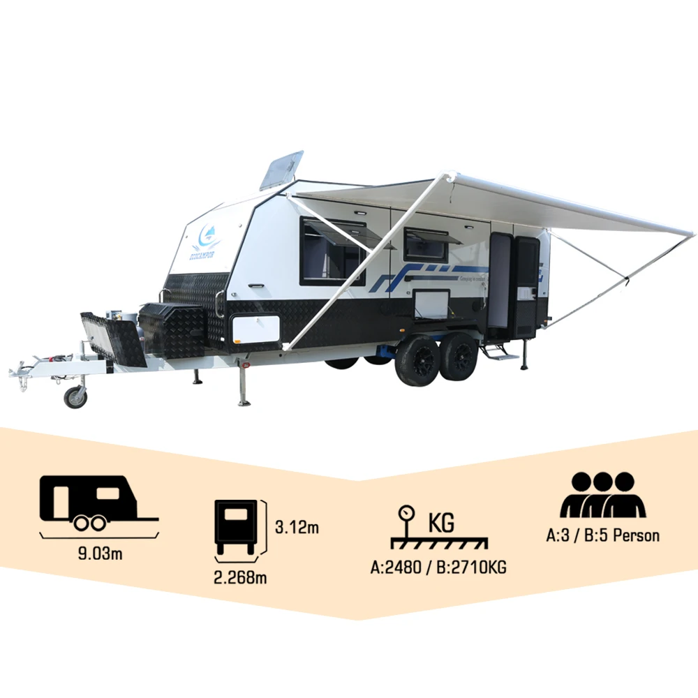 
Camper travel trailer camping caravan manufacturers for sale 