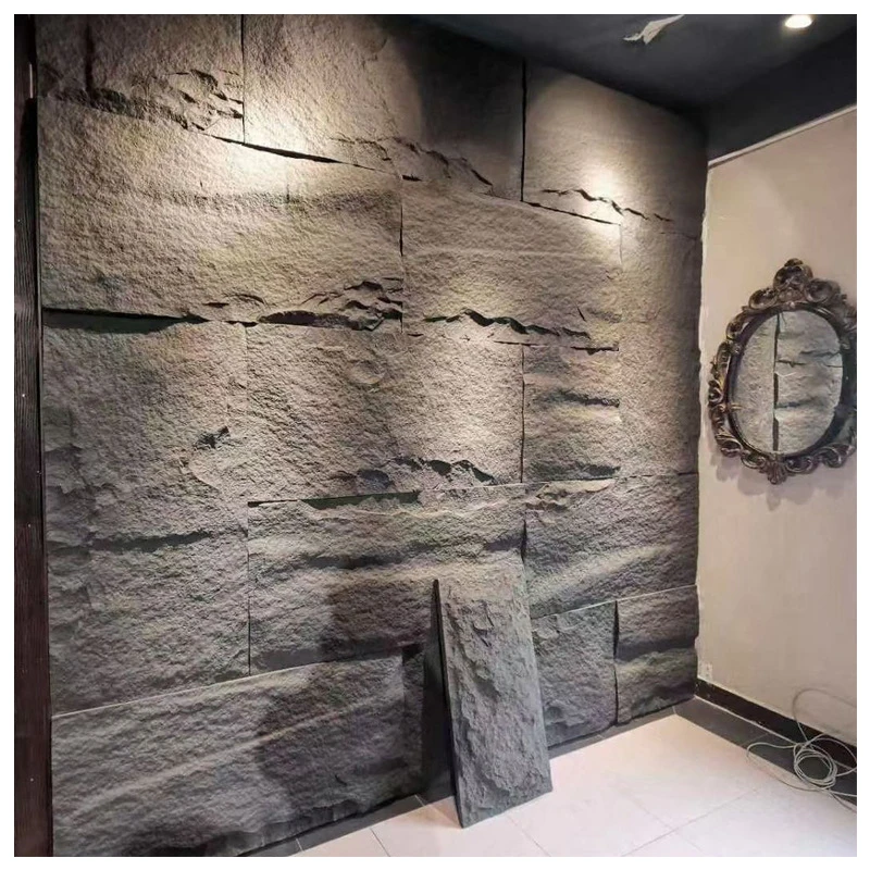 FLY HOUSE exterior decorative boards faux stone polyurethane pu stone wall panel