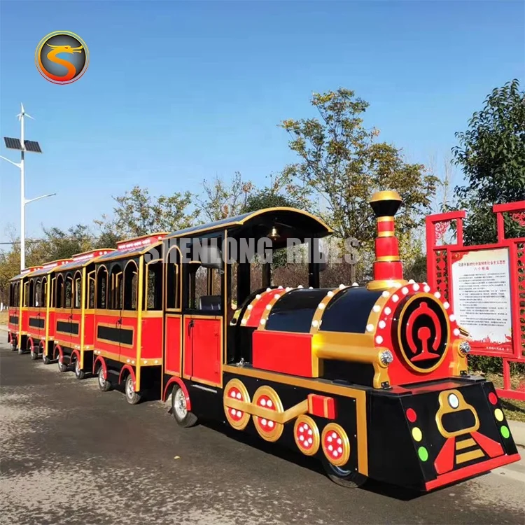 Hot design fun fair game tourist  train electric shopping mall kiddie train in other amusement park products