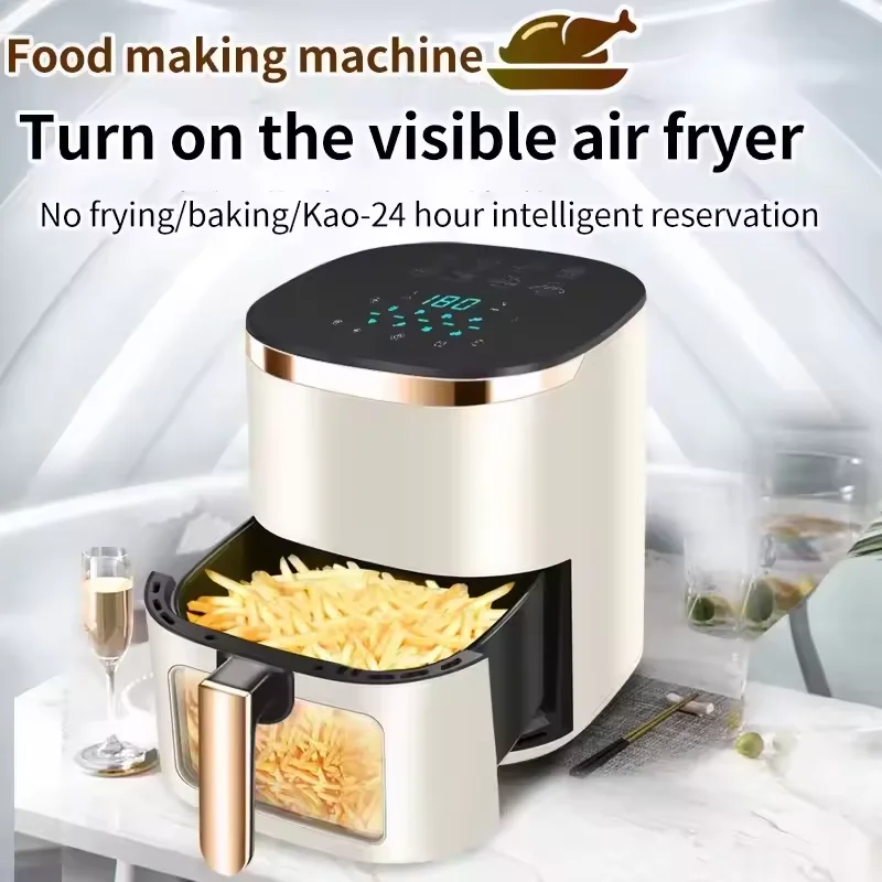 British regulation European regulation fried chicken chips egg tart roast home visual touch screen air fryer