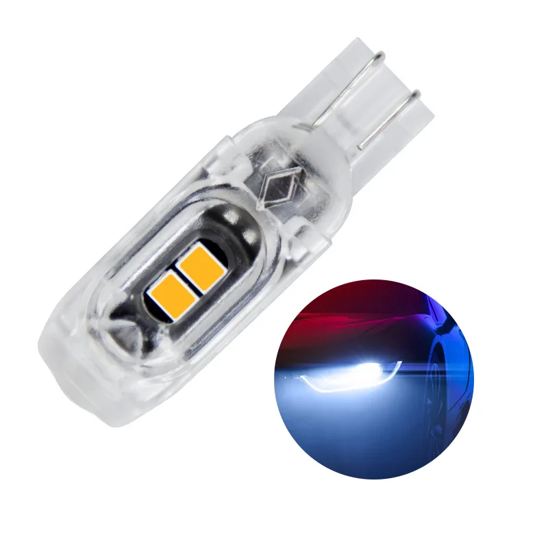 T10 194 W5W 2SMD 4014 Canbus LED Bulbs Auto Interior Light White Car Led Lights Lamp red yellow blue white T10 LED bulb