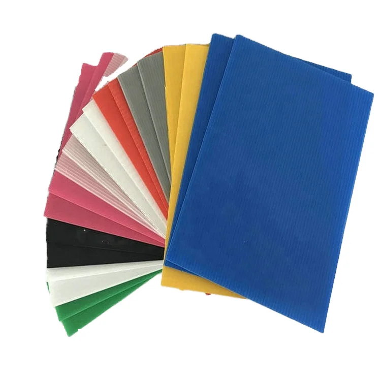 2 12mm Sheet / Hollow Board for Packaging Box and Silkscreen Printing with Best