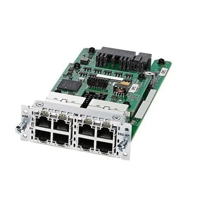СНГ CO 8-портовый гигабитный Ethernet-коммутатор нос с поддержкой PoE NIM-ES2-8-P