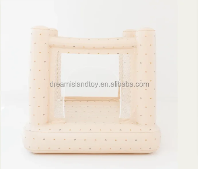 Wholesale price self-inflating bounce house without blower small inflatable bounce house for children