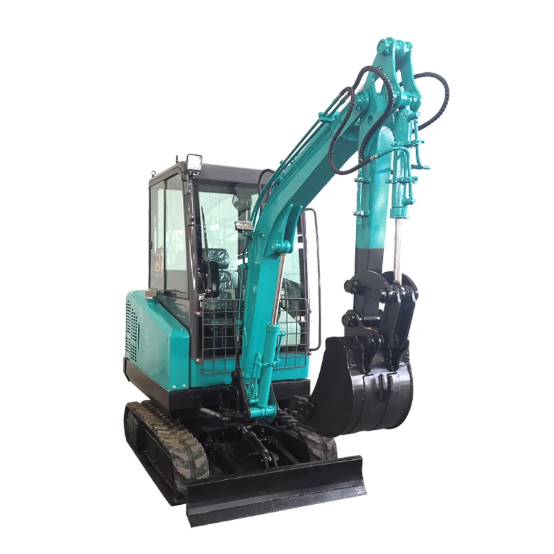 Grabble excavator mini digger joystick pusher excavator hydraulic excavator