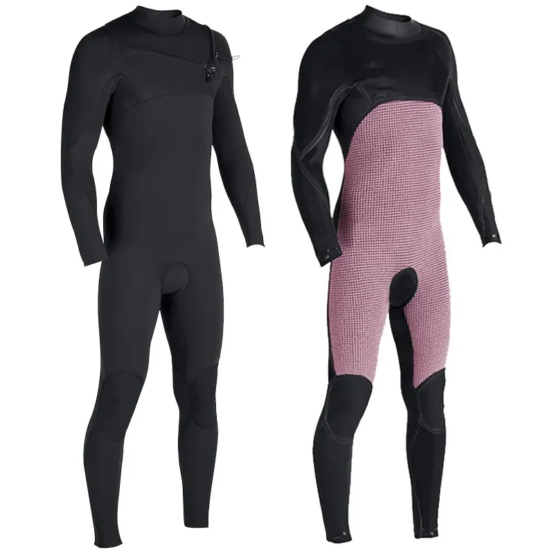 Surf Clothing Neoprene Wet Suit Neoprene Wetsuit Chest Zip Surfing Diving Suit Waterproof Sportswear 3mm 3/2mm 4/3mm 5/4mm 2.5mm
