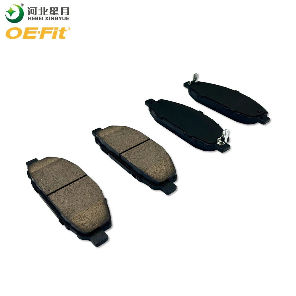 Wholesale Auto Spare Parts Semi-metallic Drum Brake Pads Ceramic for Toyota BMW Mercedes