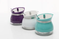 Empty Food Grade Smell Proof Freshness Preservation Glass Storage Jar With Bamboo Lid