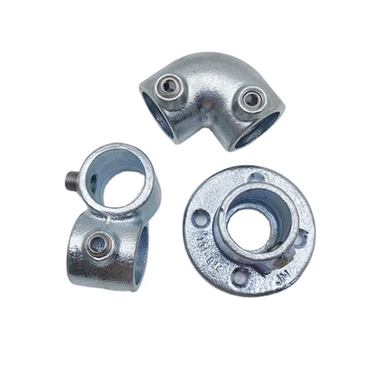 handrail malleable iron key clamp pipe fittings allen structural key clamp railing connector railing pipe fittings