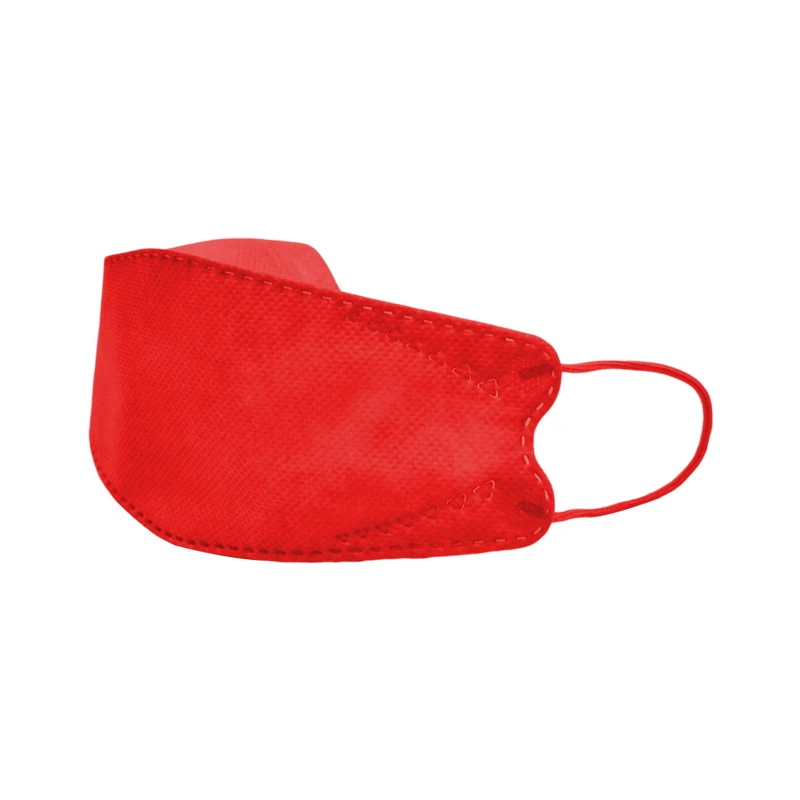 
KF94 anti virus 99% filtration rate disposable non woven fish shape mask KF94 mask factory on sale 
