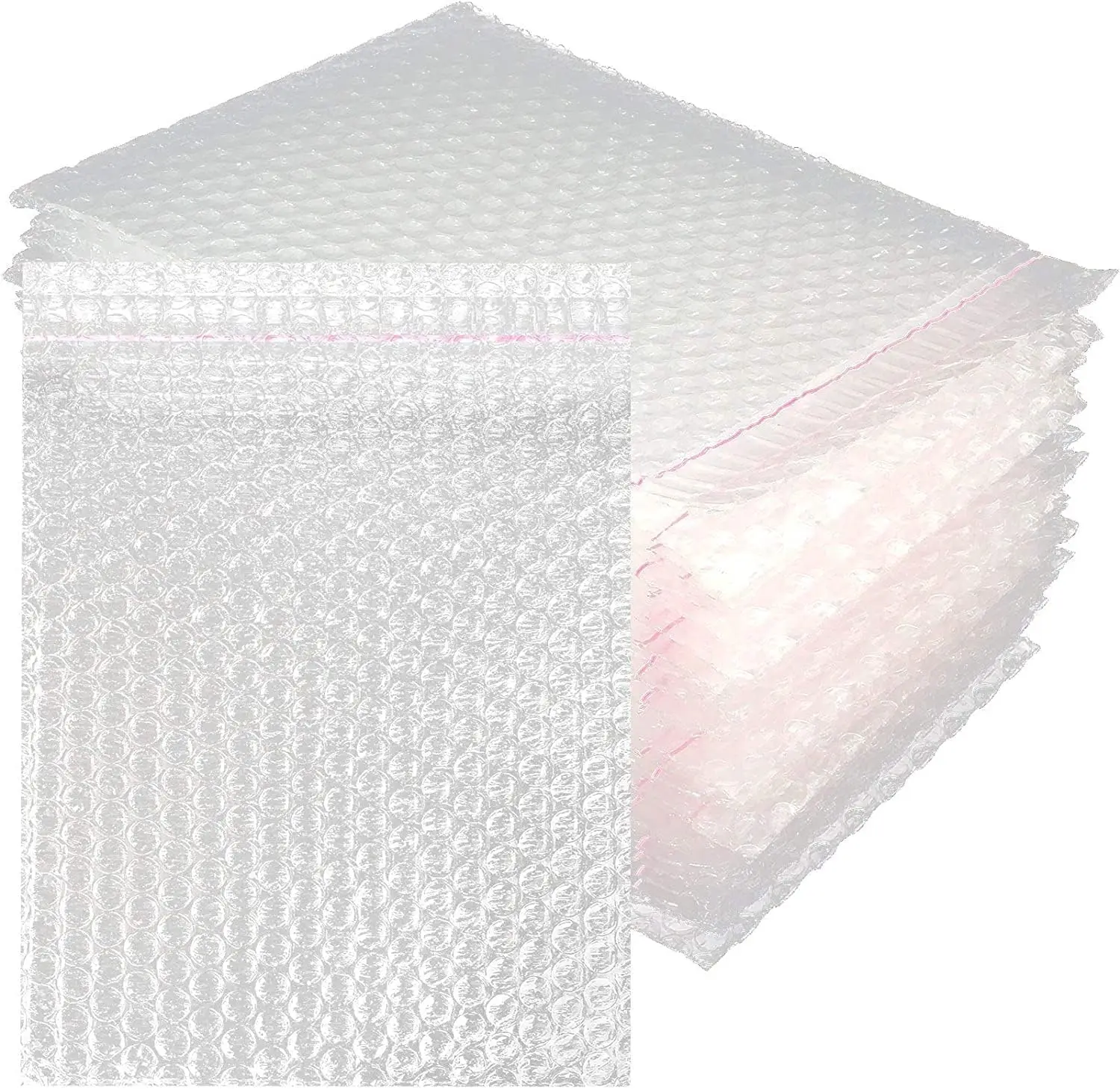 Various sizes transparent bubble bags  used for transportation and packaging of mobile products tableware and glassware