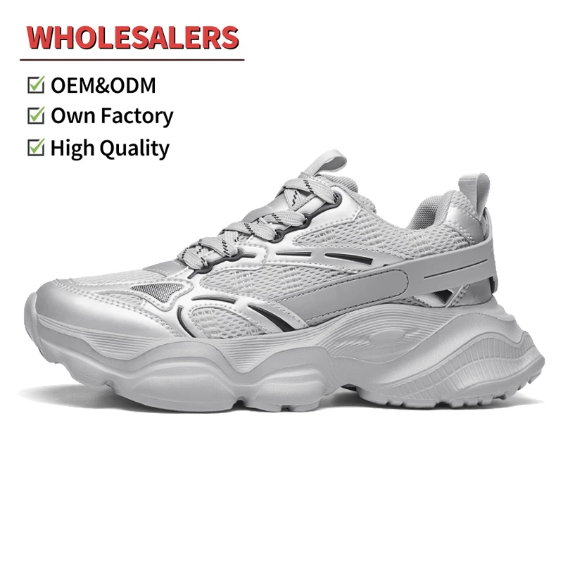 Manufacturer Premium Mens Sneakers Thick Sole Fashion Casual Shoes For All Occasions Walking Style Shoes For Men