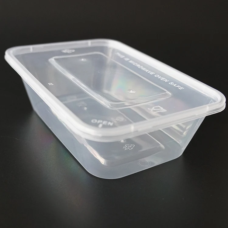 
2021 promotion plastic takeaway food container disposable plastic lunch box take away containers 