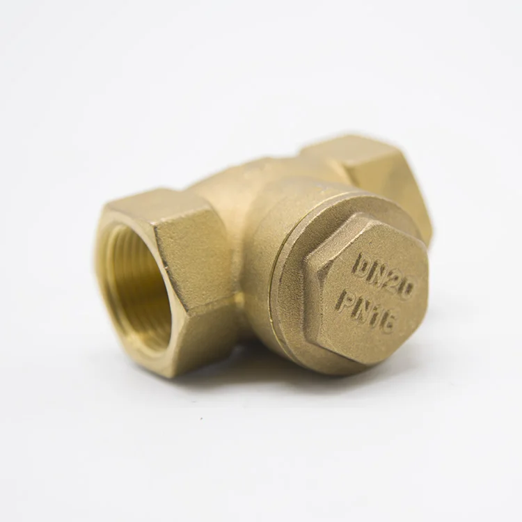 Factory Provide Directly Good Selling Brass Foot Valve With Strainer