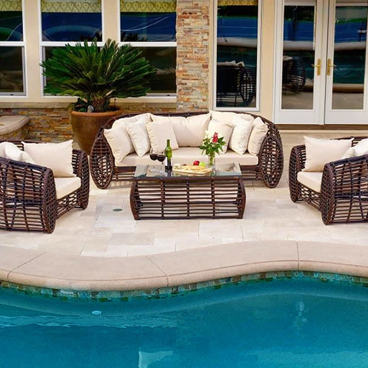 Wholesale Cheapest Ball Egg Shaped Chair Indoor Outdoor Hotel Leisure Furniture Rattan Wicker Garden Sofa