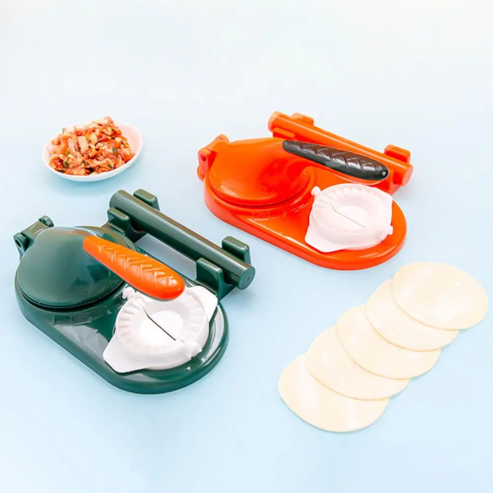 Kitchen Tool Dumpling Maker DIY Kit Wrapper Presser Manual Labor-Saving Ravioli Empanadas Dough SKin Molder Machine