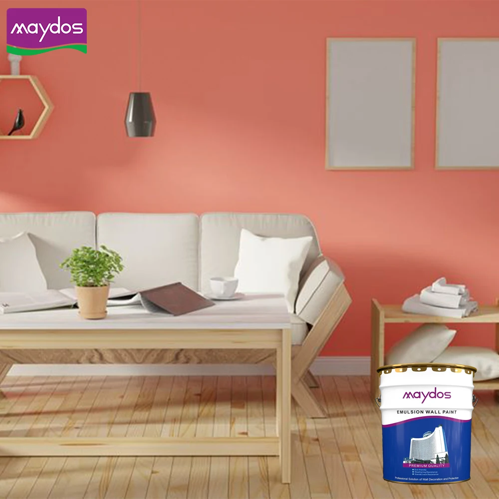 Maydos Manufacture Good Price interior Wall Emulsion Acrylic Latex Paint