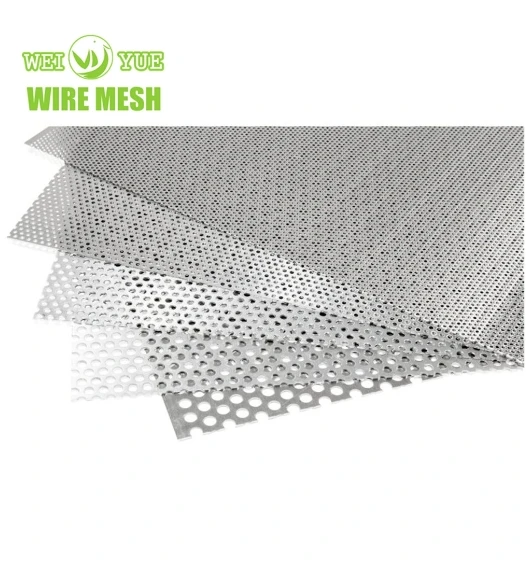 Weiyue Round Hole Stainless Steel 304 Perforated Plate