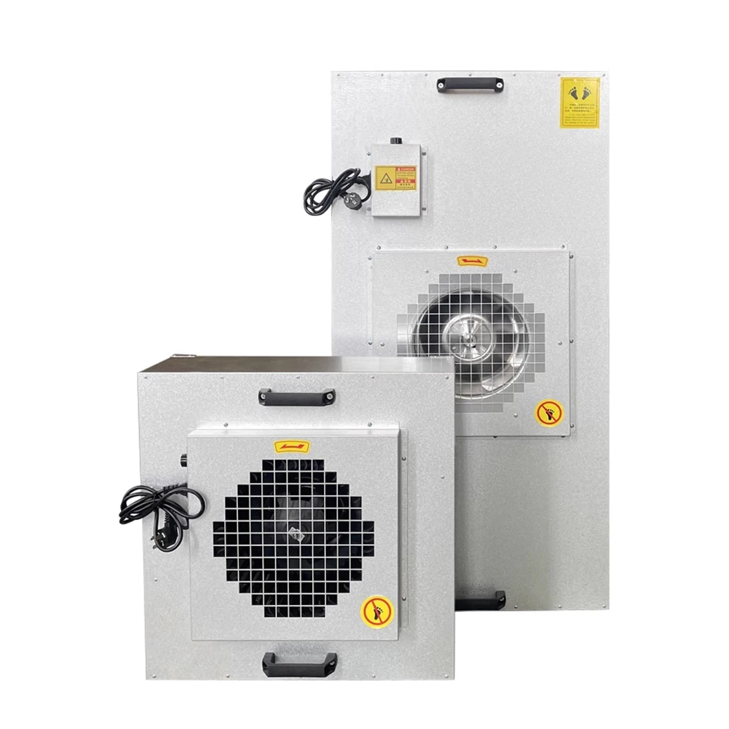 Best quality Cleaning equipment FFU Fan Filter Unit Laminar Air Flow FFU for Cleanroom Mushroom