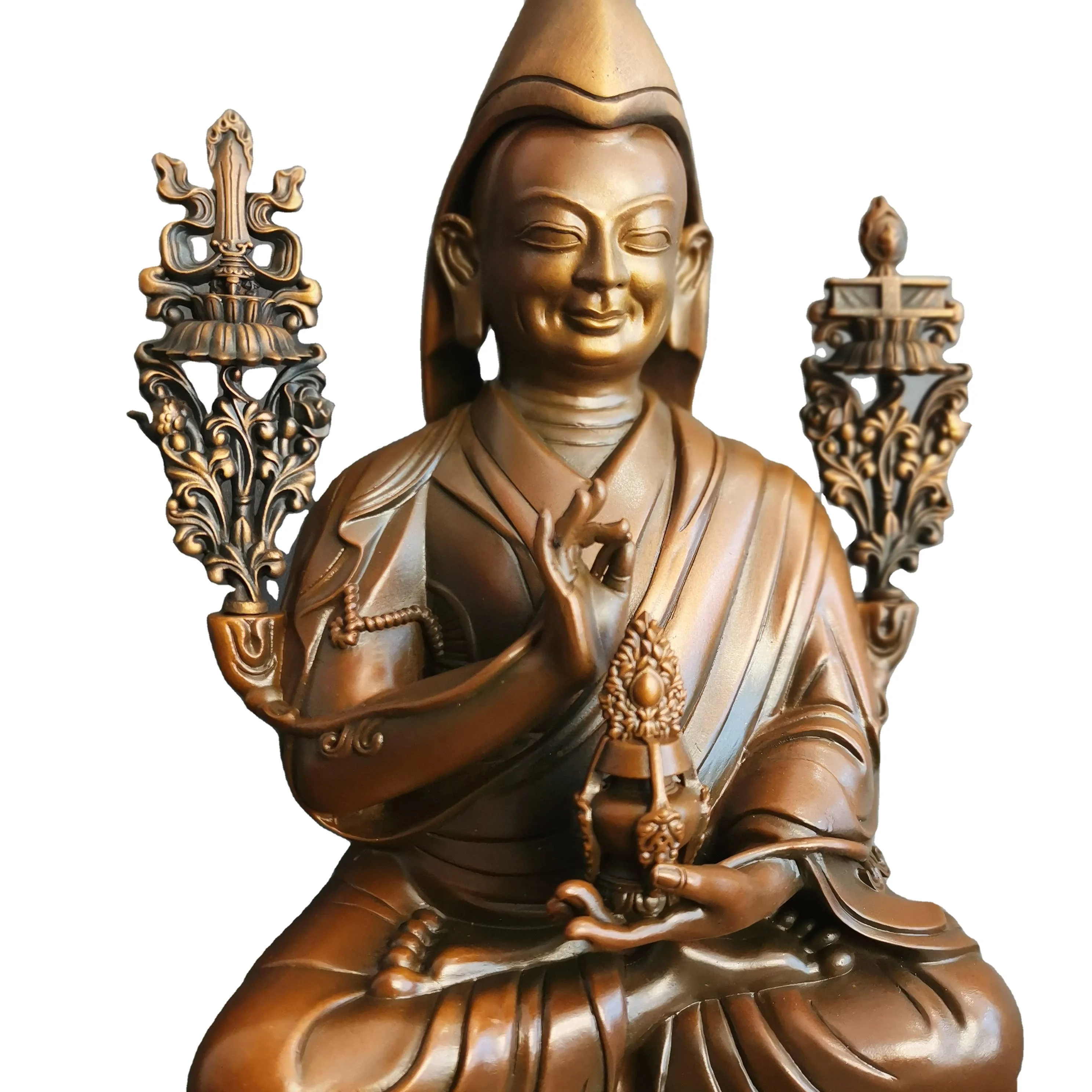 Статуя нематериального культурного наследия долговечность Zong Kaba мастер индивидуальные украшения Выделенные поделки