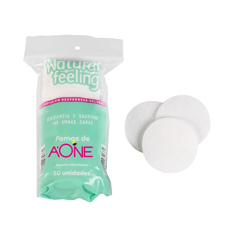 50PCS Round Makeup personal care Pads Cosmetic cotton round Cotton Pads