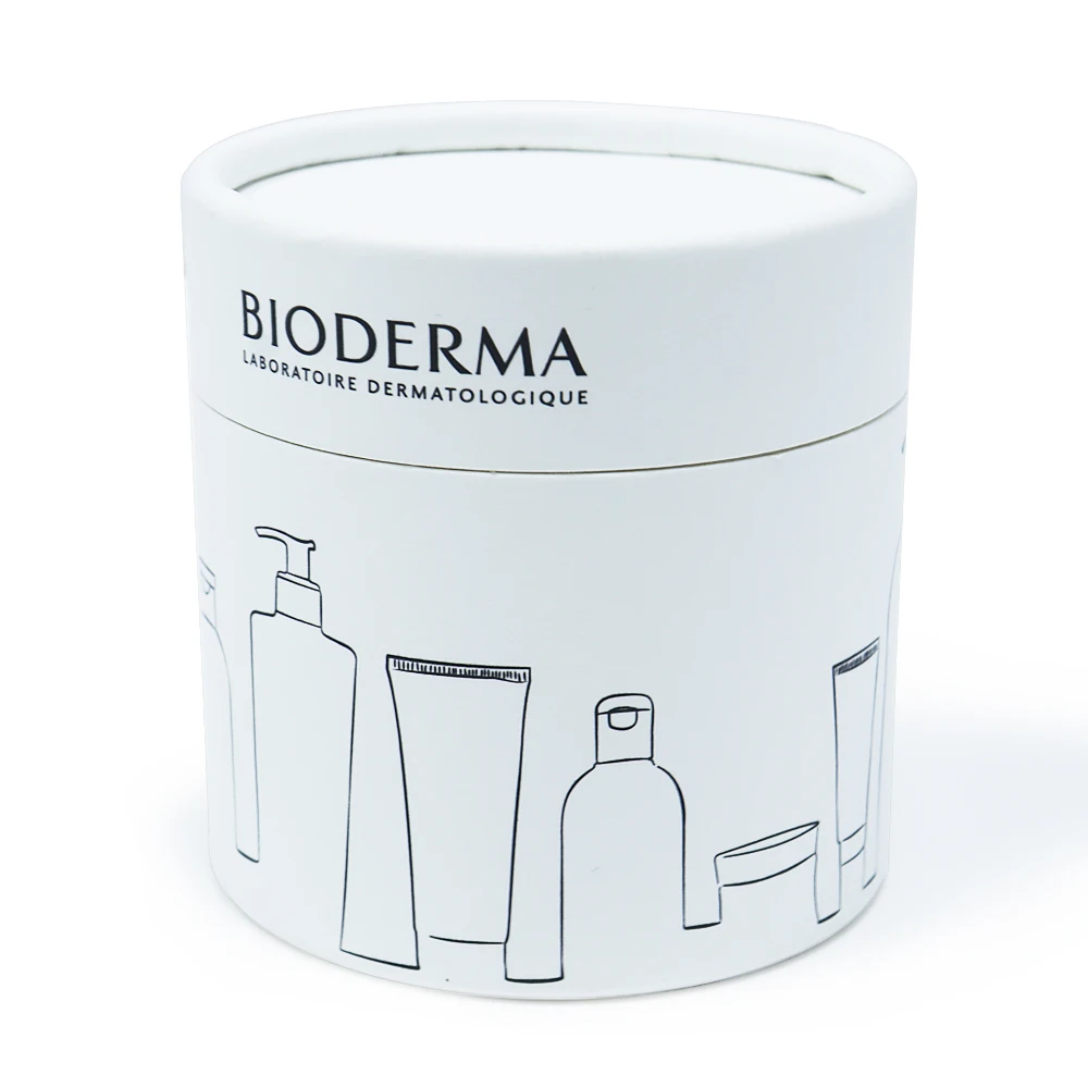 wholesale Custom Printed Creative candle spray cosmetic essential oil bottle  round paper tube packaging boxes