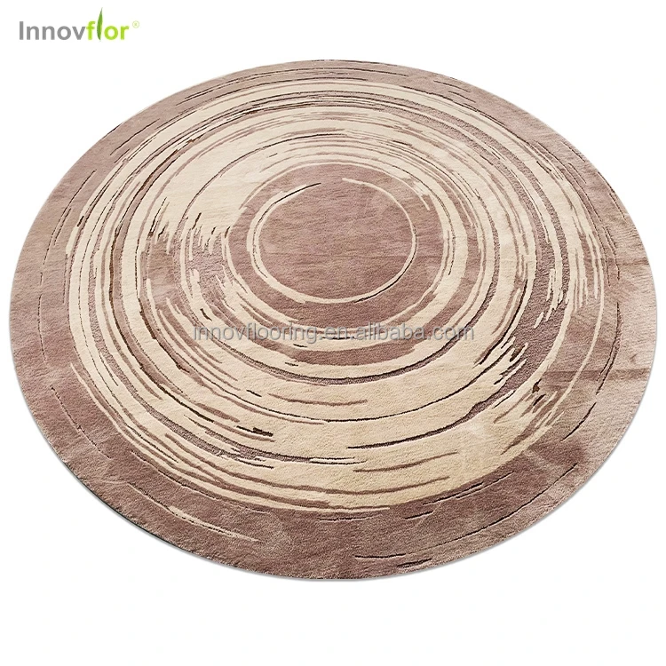 Hand tufted design patterns 100 % new zealand wool carpets yarn for tufting