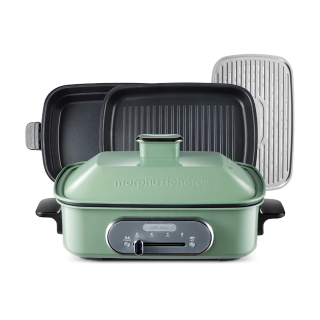 High quality multifunctional induction cooker grill hot pot steam slow cooking soup pot