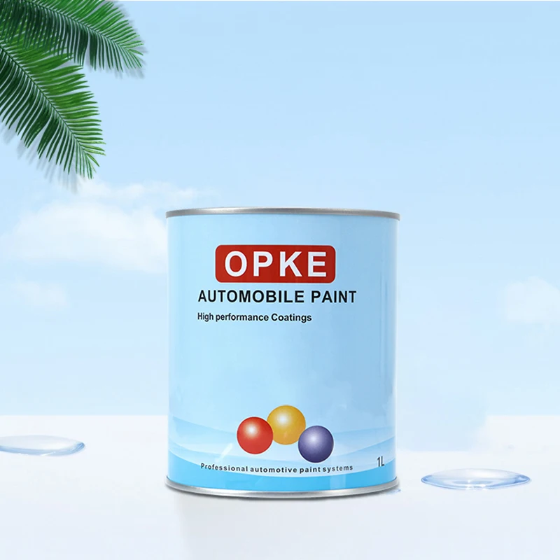 Car Paint OPKE 1K Transparent brilliant red KS-137 1L*12 High practicality Factory Supply Wholesale Price