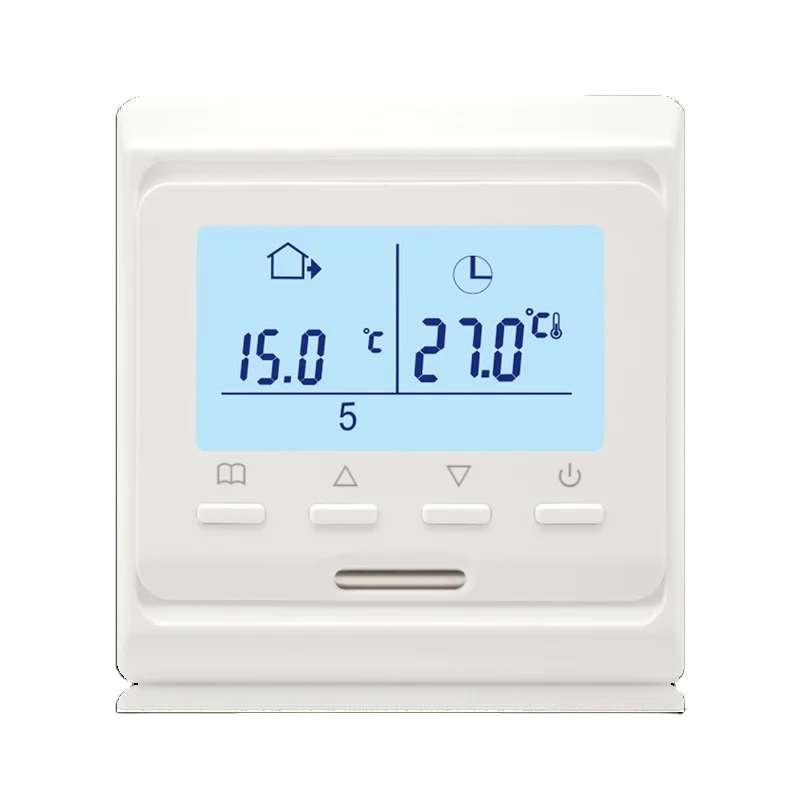 WiFi Enabled Underfloor Heating Thermostat with Touchscreen Display