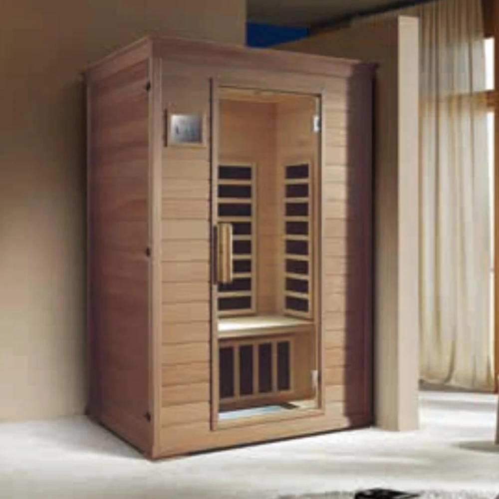 Mini wooden steam room Traditional Sauna Room