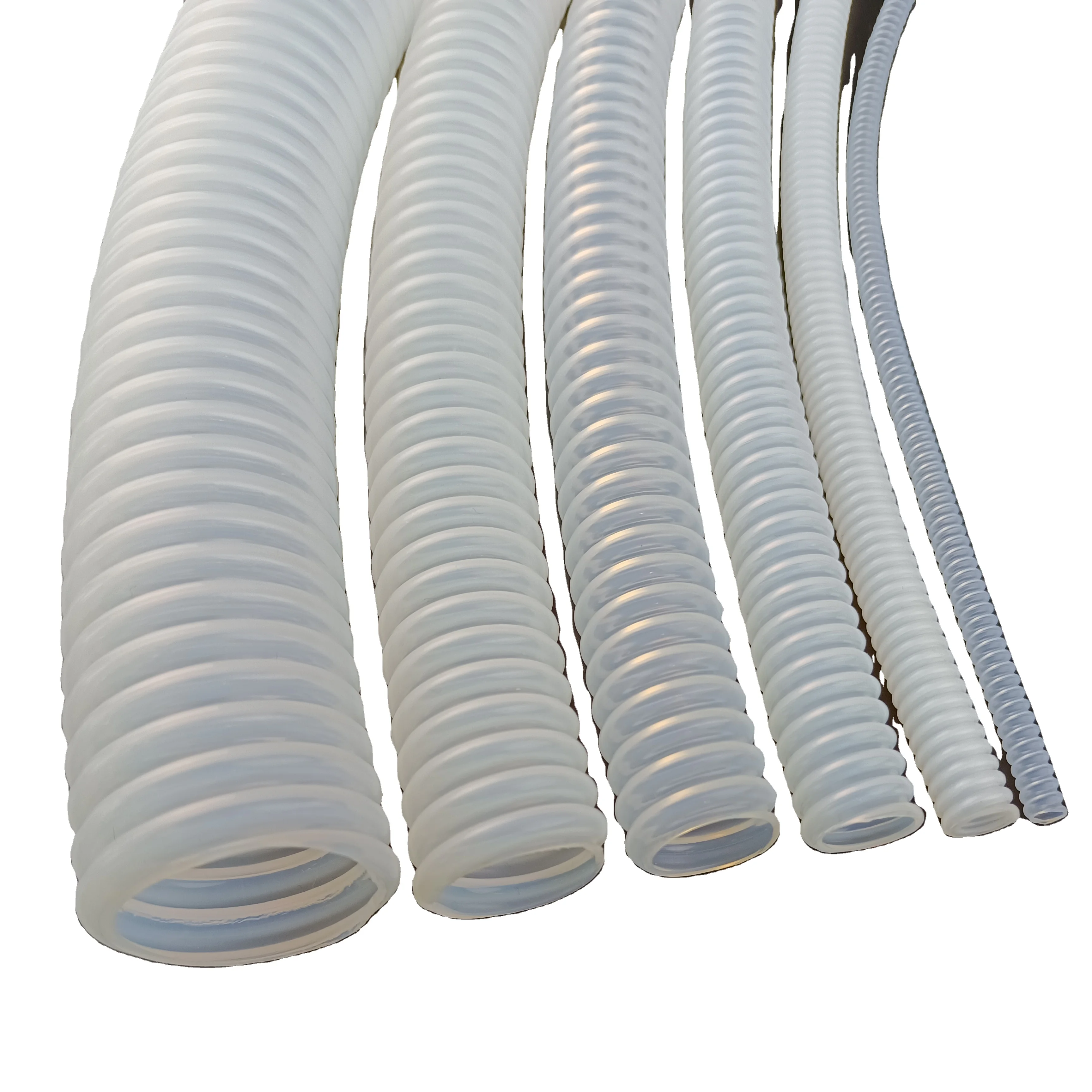 Factory Price Corrosion-resistant and helical PTFE corrugated tube