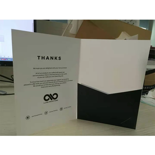 Офисная папка для документов 300 г/м2 формат a4