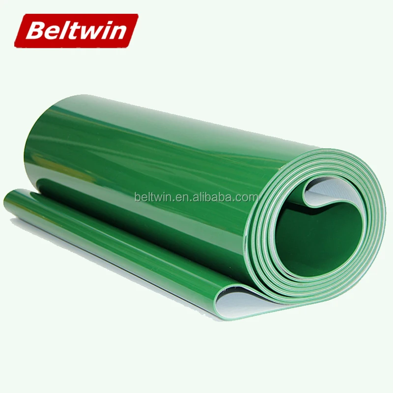 Beltwin Термостойкие анти масла зеленый ПВХ плоский конвейер ремни