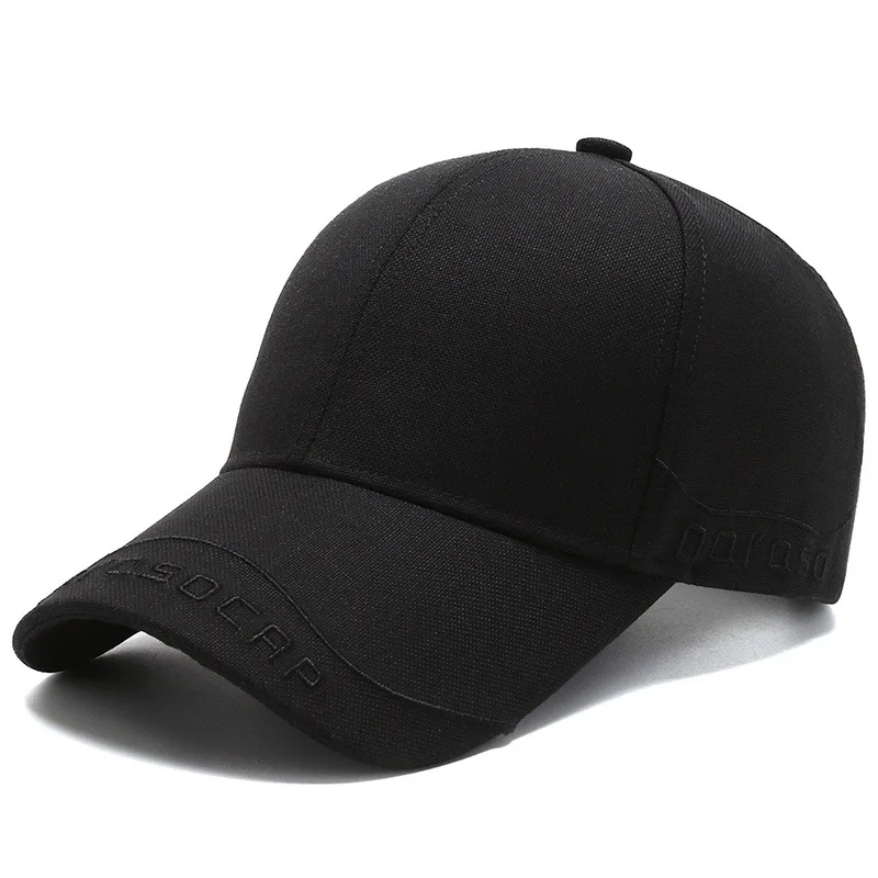 Vintage Plain Summer Baseball Cap Male Outdoor Sun Truck Hat Gorras Embroidery Custom Men Mesh Sports Caps