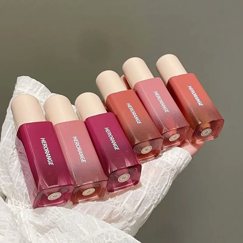 factory New HERORANGE 6-color Velvet gloss cream long lasting waterproof matte lipstick lip care