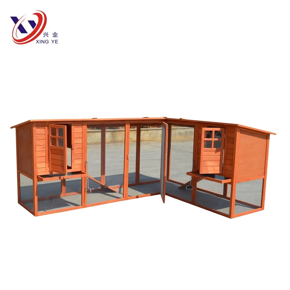 New design large outdoor wooden chicken coop chicken hen house