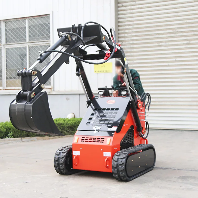 China Factory Multi-functional Skid Loaders Hot Sale Skid Steer Loader With Bucket Loader Attachment